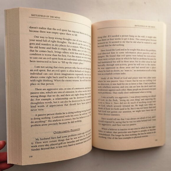 Battlefield of the Mind: Winning the Battle in Your Mind / Study Guide by Meyer - Picture 5 of 12